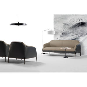 Ensemble de chaises d'attente en cuir moderne pour hôpital, clinique, hall et bureau à domicile - Product Image 2