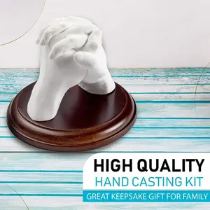 3d <span class=keywords><strong>plâtre</strong></span> empreintes <span class=keywords><strong>de</strong></span> mains et empreintes <span class=keywords><strong>de</strong></span> pas alginate impression poudre saint valentin cadeaux 2024 <span class=keywords><strong>plâtre</strong></span> <span class=keywords><strong>main</strong></span> moule coulée kit - Product Image 4