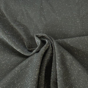 वसंत शरद ऋतु के लिए चमकदार लुरेक्स टीर स्ट्रेची कपड़े कपड़े के लिए मध्यम वजन ल्यूरेक्स पॉलिएस्टर रायन स्पैन्डेक्स रोमन कपड़े के कपड़े के लिए - Product Image 1