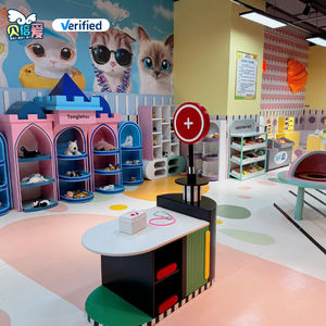 2025 Kid Pretend Town Amusement Park Role Play House Réalité virtuelle Aire de jeux intérieure multifonctionnelle pour tous les âges - Product Image 1
