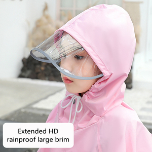 Impermeable de Cuerpo Entero a la Moda para Estudiantes, Niñas, Conjunto de Chaqueta y Pantalones Impermeables de Poliéster con Combinación de Colores para Viajes - Product Image 4