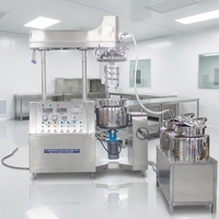 Mezclador Emulsionante de Acero Inoxidable con Sistema de Desespumación al Vacío, Previene la Stratificación de Materiales para la Producción de Lociones Faciales y Esencias