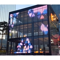 AOWE Écran transparent ultra mince haute performance P5 P6 P8 P10 HD Affichage LED transparent pour magasins de détail