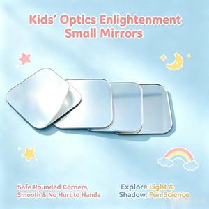Wholesale Square PS Self-Adhesive <b>Mirror</b> <b>Tile</b> Peel and Stick <b>Wall</b> <b>Mirror</b> Sticker Waterproof Shatterproof Square <b>Mirror</b> Sheet - Product Image 2