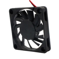 Ventilateur de refroidissement sans balais, étanche IP68 60x60x10mm, 5V/12V/24V, roulement à billes, cc, 6010