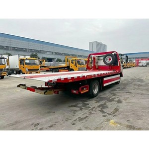 Foton Aumark One-Tow-Two Diesel New Manual Wrecker 4x2 <b>Flatbed</b> Rescue Vehicle Urban Road Recovery <b>Truck</b> - Product Image 5