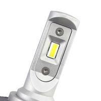 LANSEKO CANBUS Fonction OEM BMW Voiture Phare LED H7 Ampoule Avec 5000LM 20W 7038 Puce pour BMW M3 E46 E65 E90 Phare LED