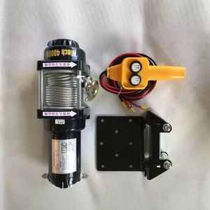 <span class=keywords><strong>Treuil</strong></span> électrique portable 12V/24V <span class=keywords><strong>pour</strong></span> voiture et bateau, capacité 3000 lb / 12000 lb, mini moteur d'ancrage - Product Image 4