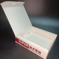 Boîte en papier pour tartelette à la crème SP2574, design personnalisé, boîtes en papier pour tartelettes aux œufs pour boulangerie, boîte en papier pour pâtisserie