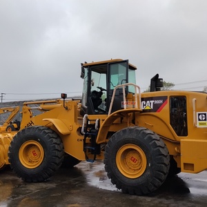 Cargadora de Ruedas Usada CAT 966H con Eficiencia de Combustible, Potencia Estable, Cabina ROPS con Amortiguación de Impactos, para Manejo de Carbón a Granel en Planta de Carbón - Product Image 2