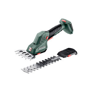 Recortadora de Césped y Setos Inalámbrica Metabo SGS 18 LTX Q 601609840, Mango de Plástico Verde, Cuchilla de Acero Inoxidable, Corte de 250 mm - Product Image 1