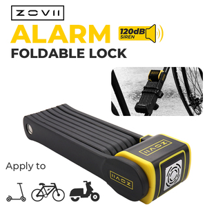 Sistema Antifurto per Moto a <span class=keywords><strong>Buon</strong></span> Prezzo, Lucchetto Pieghevole Resistente alla Corrosione, Lucchetto di Sicurezza per Biciclette Resistente - Product Image 1