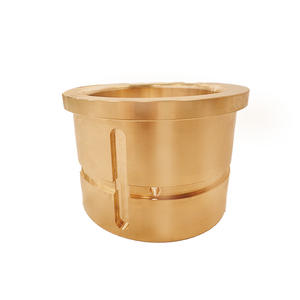 Manguito de cobre de guía de cilindro hidráulico, buje de cobre de equipo metalúrgico de grúa - Product Image 1