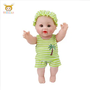 Fabriek Silicone Baby Doll Guangzhou Pop Leverancier Zomer Stijl 12 Inch Populaire Kinderen Gift Poppen Te Koop