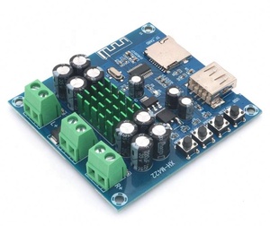 Placa de Amplificadores XH-M422 TPA3116D2 con Reproductor Integrado de Disco U y TF, Doble Canal 50W*2, DC12V-24V - Product Image 3