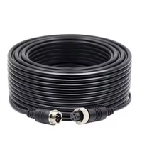 Câble d'alimentation vidéo Richmor 10M 4 broches pour caméra de voiture et système DVR