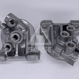 Filter Hold Fuel Filter Head Use for <strong>KOBELCO</strong> <strong>SK460</strong>-8 Diesel Fuel Filter - Product Image 4