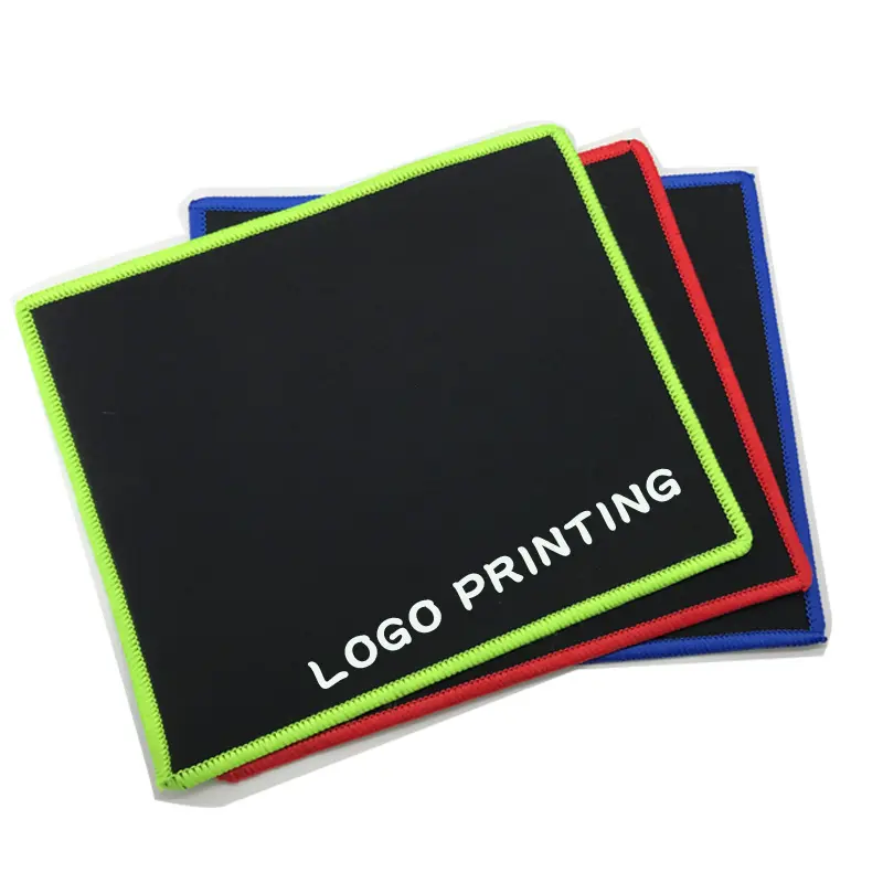 Cheap Price Rubber mouse pad Low MQQ Logitec Enjoy Printing middle size 260*210mm