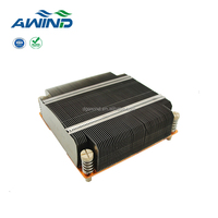 Chambre à vapeur de refroidissement haute performance sur mesure de Chine, 50 mm x 50 mm, avec dissipateur thermique en cuivre à profil bas, dissipateur thermique en aluminium, carte de circuit imprimé