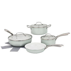 Ensemble de casseroles antiadhésives, légères <span class=keywords><strong>et</strong></span> pratiques pour faire frire, pot à lait, cuisinière électrique domestique - Product Image 1