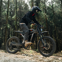 Vélo électrique avec cadre en aluminium, 9000W de puissance maximale, 3000W de puissance nominale, 72V 40Ah, 90 km/h (55 mph), 240 Nm, autonomie de 150 km, IP65, E-Moto, E-Motocyclette