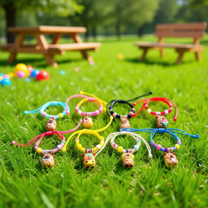 Bracelet Kapibala, bracelets à breloques colorés pour enfants, accessoires de mode, 1800 pièces par boîte - Product Image 2