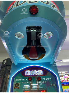 Machine de boxe électronique à frapper pour jeu de sport à monnayeur taille enfant Machine de punch pour jeu d'arcade à vendre - Product Image 6