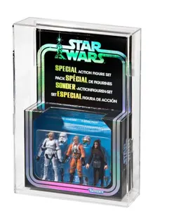 Yageli vente en gros personnalisé Hasbro Star -Wars moderne clair acrylique vitrine acrylique protecteur vitrine