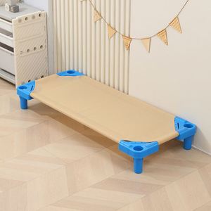 Kids' Beds for Outdoor Beach Style Foldable Mesh <b>Cot</b> Portable Sun Lounger for Toddlers Waterproof Sand Resistant Design - Product Image 4