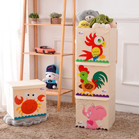 Boîte de rangement pliable en tissu grands paniers à linge pliables épaissis pour poubelle de rangement de jouets de bouteille de boisson domestique