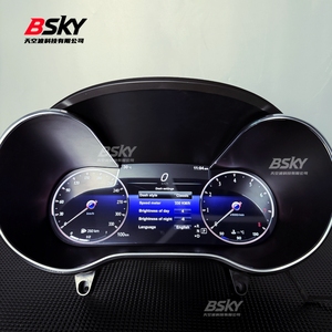 Para <span class=keywords><strong>Mercedes</strong></span> <span class=keywords><strong>Benz</strong></span> <span class=keywords><strong>C</strong></span> GLC W205 2015 2021 Panel de instrumentos original LCD completo Velocímetro de panel de instrumentos digital de 12,3 pulgadas - Product Image 3