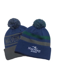 Jacquard Tùy Chỉnh Beanie/100% Acrylic Của Riêng Bạn Thêu Logo Thời Trang Dệt Kim Beanie Hat Tùy Chỉnh Mùa Đông Hat Với Pomwholesale Pomwholesale - Product Image 6