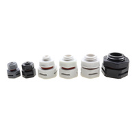 ML ML-NP-M12 High Quality M12 Nylon Waterproof Breathable Silicone Seal Valve Vent Plug Gas Manual Operation Black/Gray Pressure