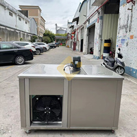 Machine à glace industrielle claire de petit fabricant commercial de cube de 1 tonne grande pour l'Afrique du Sud