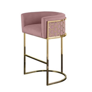 <span class=keywords><strong>Chaise</strong></span> <span class=keywords><strong>de</strong></span> <span class=keywords><strong>bar</strong></span> moderne avec dossier en nid d'abeille, tabouret haut en acier inoxydable, <span class=keywords><strong>chaise</strong></span> <span class=keywords><strong>de</strong></span> comptoir pour hôtel, café, maison, chaises <span class=keywords><strong>de</strong></span> <span class=keywords><strong>bar</strong></span> noires - Product Image 5