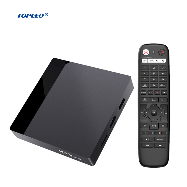 Topleo OEM ODM Tv Box S905W2 4K 5G Wifi STB Xtv Duo Smart Certificado ATV Android 11 Tv Box Android