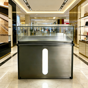 Vitrines personnalisées 2026 OEM ODM pour montres, lunettes, parfums et bijoux, à vendre, avec <span class=keywords><strong>éclairage</strong></span> LED <span class=keywords><strong>sans</strong></span> <span class=keywords><strong>fil</strong></span> - Product Image 3