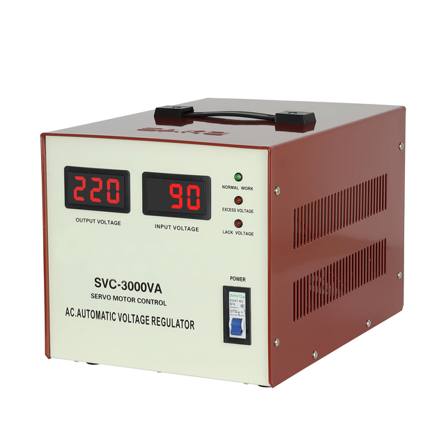 Advanced Copper SVC 3kVA Single Phase Automatic Servo Voltage Regulator for Home Appliances