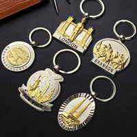 Porte-clés tour Eiffel personnalisé en métal, porte-clés souvenir de Paris pour les amoureux