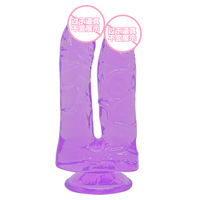 Dildo réaliste double extrémité et plug anal pour hommes et femmes, produit de bien-être pour adultes à double usage, 100% étanche, écologique, vente en gros