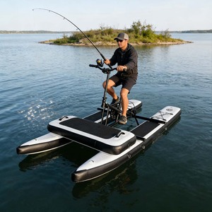 Bicicletta Acquatica Gonfiabile Monoposto in PVC Personalizzata per Uso in <span class=keywords><strong>Mare</strong></span> e Parchi Acquatici - Product Image 2