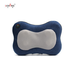 Almohada de masaje de cuerpo completo para silla con vibración activada por presión de gravedad <span class=keywords><strong>shiatsu</strong></span> cuello - Product Image 3