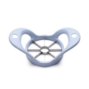 Coupe-pommes créatif en acier inoxydable, trancheuse à fruits manuelle, diviseur, évideur en PP pour usage domestique en cuisine, outils métalliques pour légumes - Product Image 6