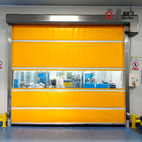 Portes à enroulement automatiques CUTEDOOR QF-1 pour entrepôt, à action rapide, en PVC, haute vitesse, étanches, design industriel 1