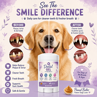 Soins bucco-dentaires OEM pour chiens et chats, dentifrice, gel dentaire pour le nettoyage des dents