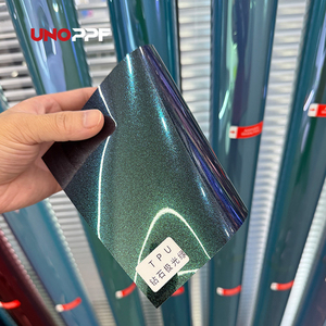 สติ๊กเกอร์ติดรถยนต์ลายโลหะ ซ่อมแซมรอยขีดข่วนได้เอง รับประกัน <span class=keywords><strong>10</strong></span> ปี ฟิล์มเปลี่ยนสี PPF - Product Image 1