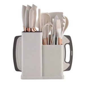 Set di 19 Utensili da <span class=keywords><strong>Cucina</strong></span> in Silicone Antiaderente, Accessori per Cucinare - Product Image 1