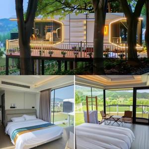 <span class=keywords><strong>Maison</strong></span> préfabriquée moderne - Design capsule spatiale, structure <span class=keywords><strong>en</strong></span> acier Apple Cabin, maisons mobiles - Product Image 3