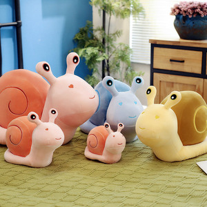 20/30cm Cartoon <strong>Snails</strong> <strong>Plush</strong> Toys Lovely Animal <strong>Pillow</strong> Stuffed Soft Kawaii <strong>Snail</strong> Dolls Sofa Cushion Cute Birthday Gift for Girls