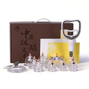 Kit de thérapie par ventouses magnétiques sous vide en plastique de 12 pièces Soulagement de la douleur Avantages du soulagement de la fatigue pour le <span class=keywords><strong>massage</strong></span> corporel-Chinois traditionnel - Product Image 3